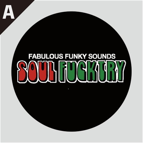 オリジナルスリップマット 4種｜DJ ターンテーブル用 レコードマット SOULFUCKTRY
