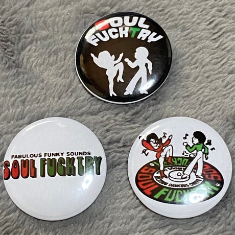 SOULFUCKTRY 缶バッチ セット メンズ レディース ストリート