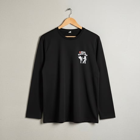SOULFUCKTRY Tシャツ  ワンポイント 黒 メンズ レディース ストリート