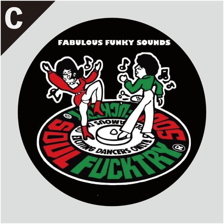 オリジナルスリップマット 4種｜DJ ターンテーブル用 レコードマット SOULFUCKTRY