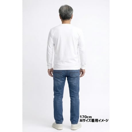 SOULFUCKTRY Tシャツ 刺繍 ワンポイント 長袖 白 メンズ レディース ストリート