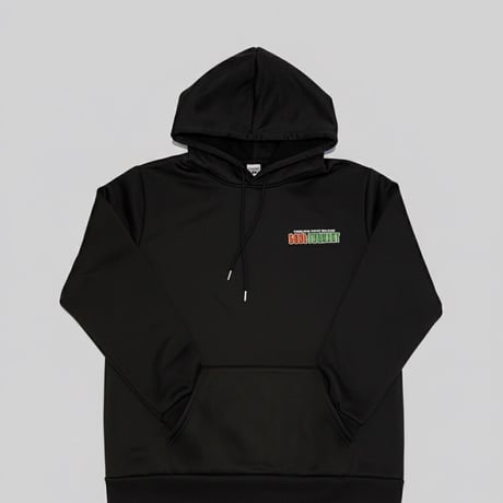 SOULFUCKTRY パーカー フーディー  ワンポイント バックプリント 黒 メンズ レディース ストリート