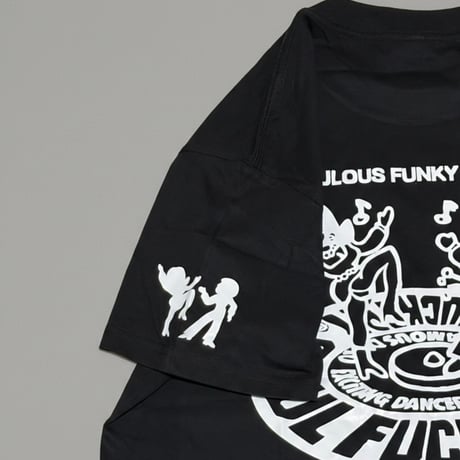 SOULFUCKTRY Tシャツ モノクロ バックプリント 半袖 黒 メンズ レディース ストリート