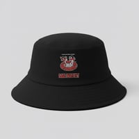 SOULFUCKTRY バケットハット バケハ フロントロゴ 黒 メンズ レディース ストリート