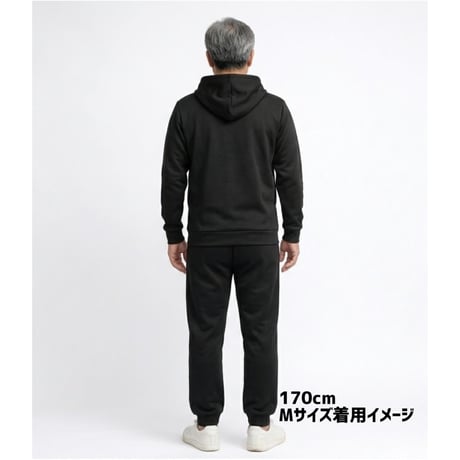 SOULFUCKTRY セットアップ シルエットロゴ ワンポイント 黒 メンズ レディース ストリート