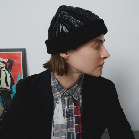 308 Vintage Multi-Tissue Knit Beanie