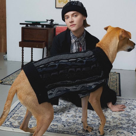 303 Vintage Tissue Pet Sweater
