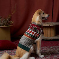 306 Vintage retro irish pet sweater