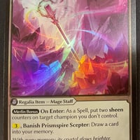 Prismspire Scepter Sapphire Pack PR Foil