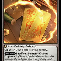 Mnemonic Charm (Foil)