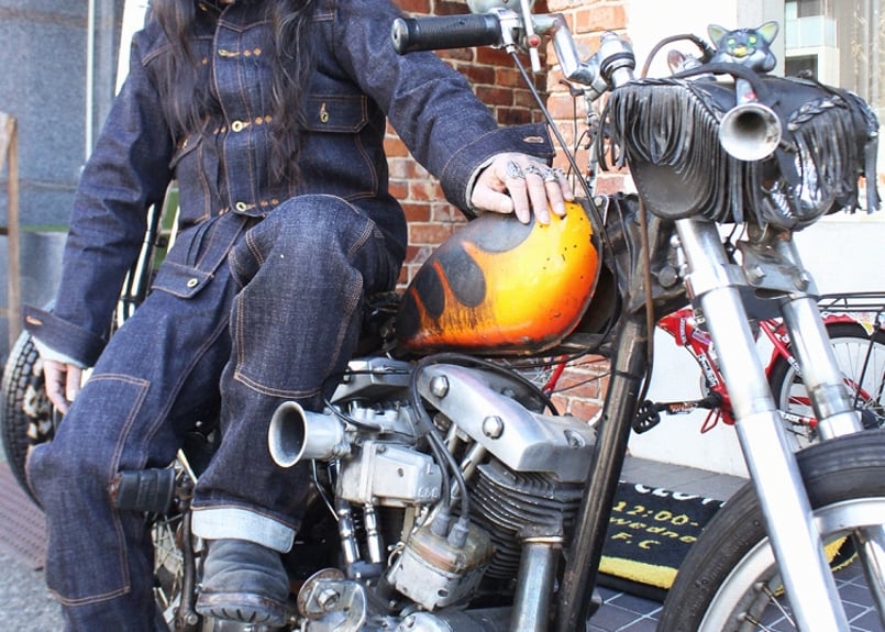 ViSE CLOTHING/バイスクロージング】DK-LA 5Poket Denim Pan