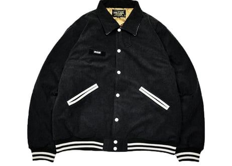 【Vin＆Age/ヴィンアンドエイジ】　TYPE VTJ9 LETTERMAN JK　BLACK