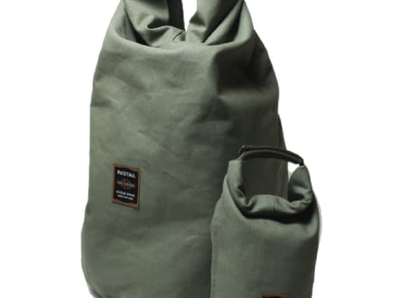 【ViSE CLOTHING/バイスクロージング】DUFFLE BAG-2 SXL(2個セット)　KHAKI