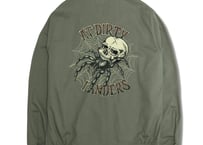 【AT-DIRTY/アットダーティー】　SKULL SPIDER JACKET　OLIVE