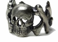 【ViSE CLOTHING/バイスクロージング】　RT-SKULL2 RiNG