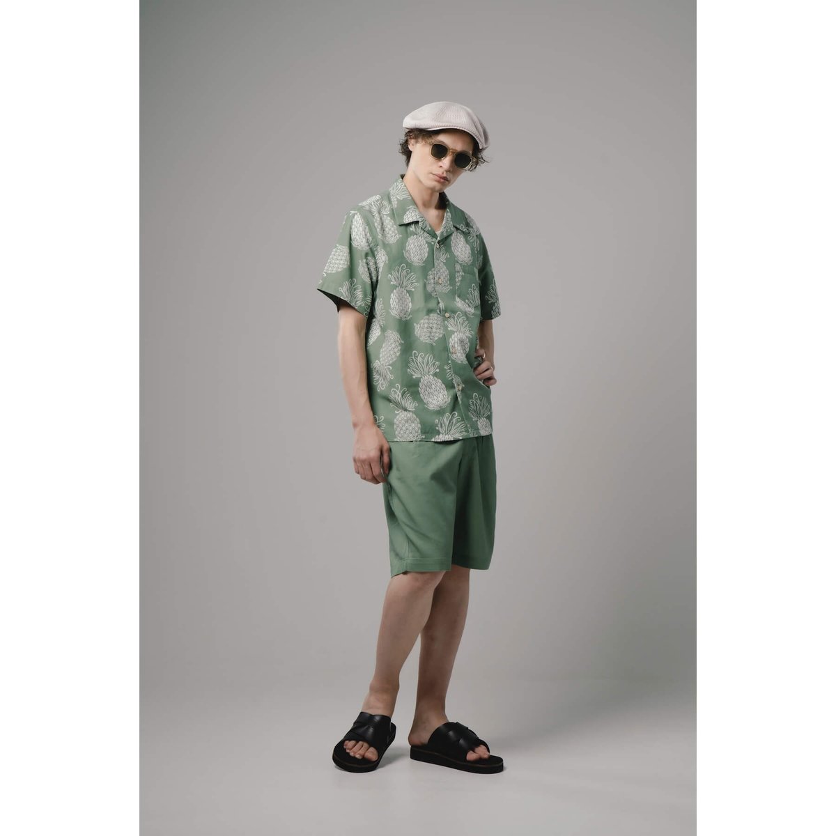 DRESS HIPPY/ドレスヒッピー】 PINEAPPLE S/S SHIRT | THE