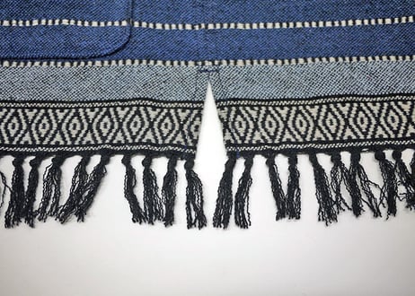 【Vin＆Age/ヴィンアンドエイジ】　TYPE VRV4 NATIVE FRINGE VEST　BROWN