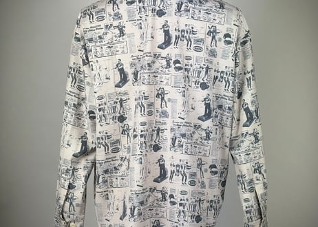 【MONSTOR TIMES/モンストアタイムズ】　MONSTOR INSTRUCTIONS Shirt　IVORY