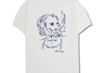 【DRESS HIPPY/ドレスヒッピー】　Mr. Smoke S/S TEE　NATURAL