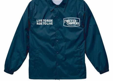 【ViSE CLOTHING/バイスクロージング】25_FC-E Nylon Coach Jacket　NAVY