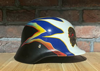【THE FRONT/ザ フロント】　"CRAZY CUSTOM " HELMET MTX　BLACK