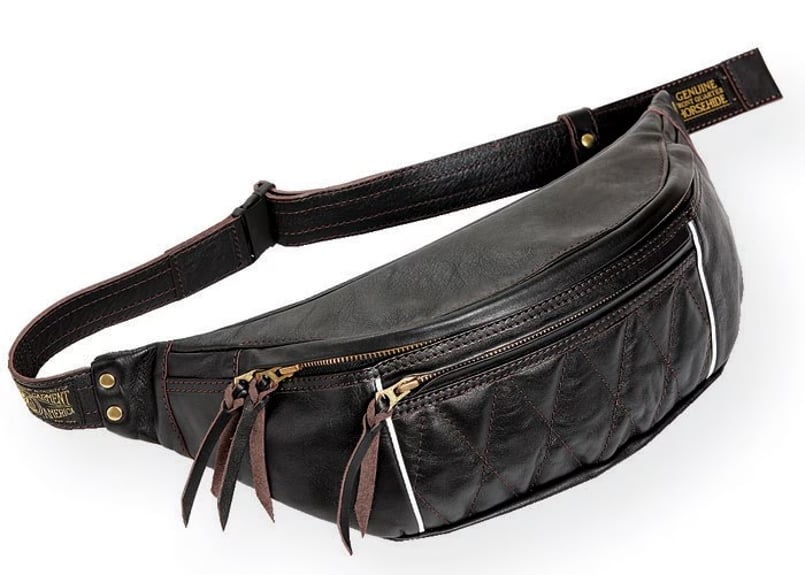 ウエストライド　ライディングウエストバック WEST RIDE ウエストライド【RIDING WAIST BAG】《BLK/WHT , WHT/BLK バッグ