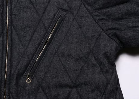 【WESTRIDE/ウエストライド】　MID VENTILE JKT　BLACKDENIM