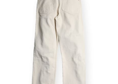 【WESTRIDE/ウエストライド】　 W&R W FLAP PANTS　CREAM