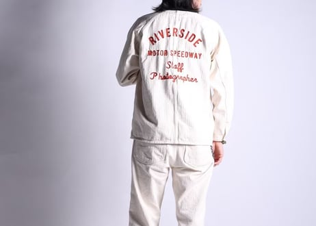 【WESTRIDE/ウエストライド】　 W&R W FLAP PANTS　CREAM