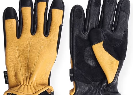 【WESTRIDE/ウエストライド】　DD CYCLE GLOVE　CAMEL/BLACK