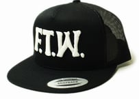 【ViSE CLOTHING/バイスクロージング】　AXE MAN Cotton Mesh Cap　BLACK