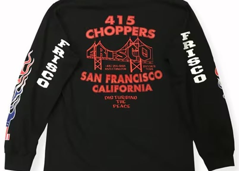 415CLOTHING/415クロージング】 FRISCO CHOPPERS LSTEE B