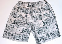 【MONSTOR TIMES/モンストアタイムズ】　MONSTOR INSTRUCTIONS Shorts　IVORY