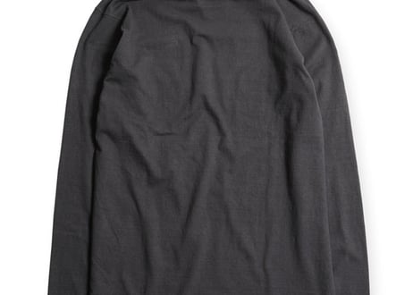 【WESTRIDE/ウエストライド】　25FW VINTAGE PRINT LONG TEE: 25-01　BLACK