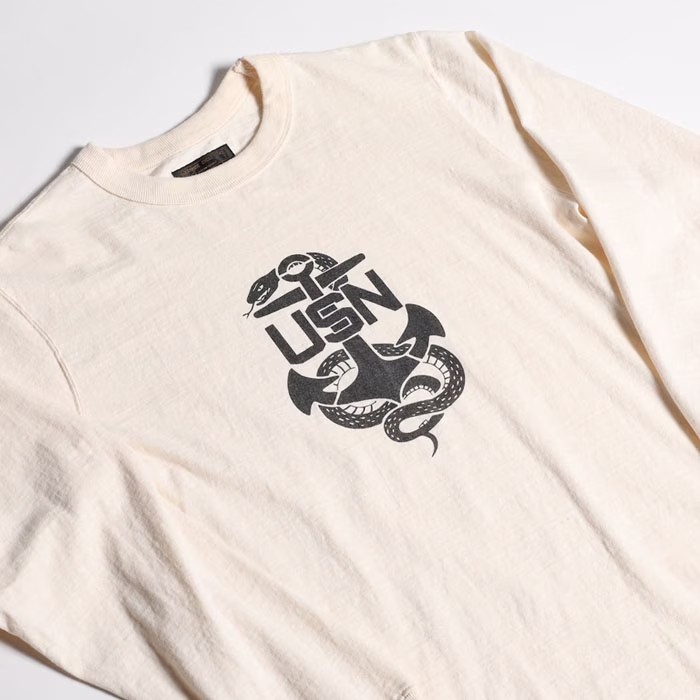 WESTRIDE/ウエストライド】 VINTAGE PRINT LONG TEE.26-01