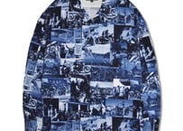 【AT-DIRTY/アットダーティー】　STURGIS ’91 L/S SHIRT　BLUE