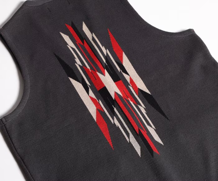 WESTRIDE/ウエストライド】 26SS NGT NATIVE VEST CHARCOA