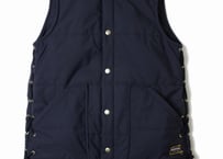【ViSE CLOTHING/バイスクロージング】　RT RACiNG Lace Up Nylon Vest　BLACK