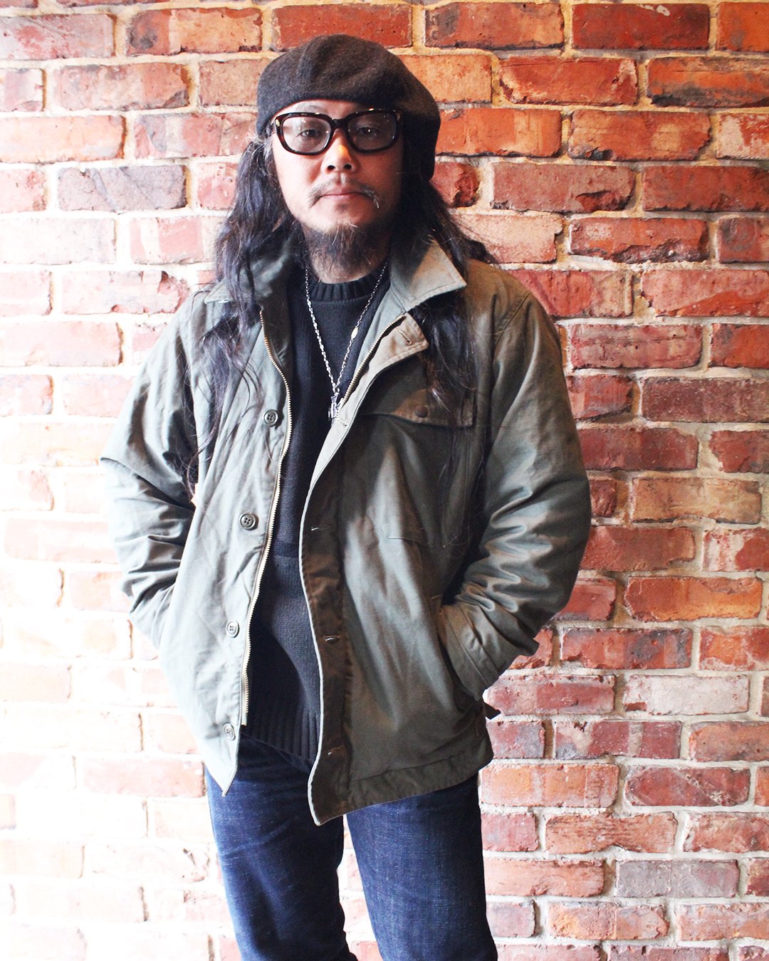 ViSE CLOTHING/バイスクロージング】VA-2L MC Jacket KHAKI 