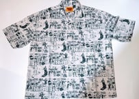 【MONSTOR TIMES/モンストアタイムズ】　MONSTOR INSTRUCTION Shirt SS　IVORY