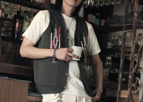 【WESTRIDE/ウエストライド】　26SS NGT NATIVE VEST　CHARCOAL