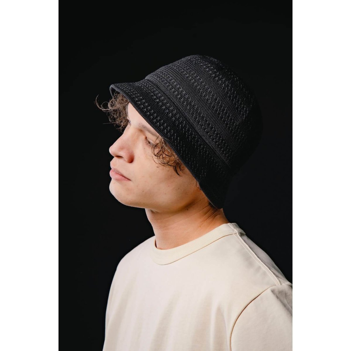 DRESS HIPPY/ドレスヒッピー】 THERMO HAT BLACK | THE FRONT