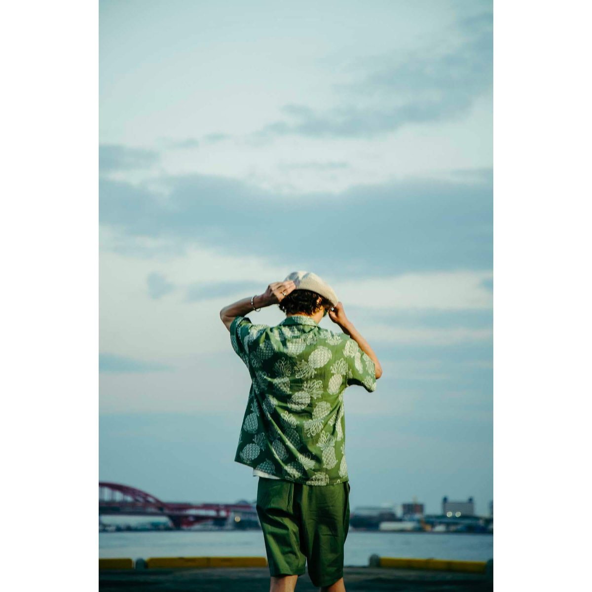 DRESS HIPPY 新品 FESTIVAL フェスティバル アロハ シャツ DRESS HIPPY/ドレスヒッピー】 PINEAPPLE S/S SHIRT | THE