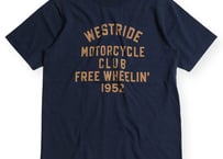 【WEST RIDE/ウエストライド】　V.PT.TEE.26-01　VINTAGENAVY