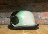 【THE FRONT/ザ フロント】　"CRAZY CUSTOM " HELMET GERMAN　BLACK