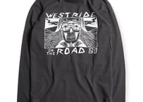 【WESTRIDE/ウエストライド】　25FW VINTAGE PRINT LONG TEE: 25-01　BLACK