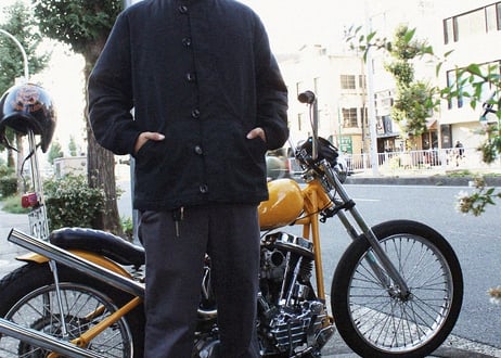 【ViSE　CLOTHING/バイスクロージング】　VM-43 MC Jacket　BLACK