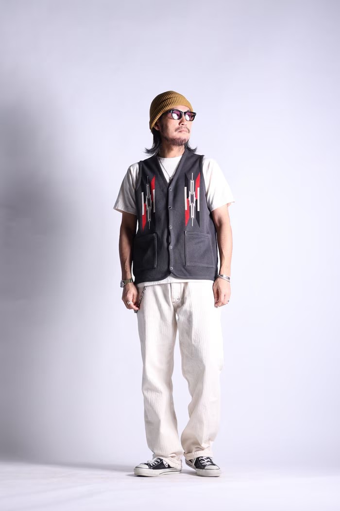 WESTRIDE/ウエストライド】 26SS NGT NATIVE VEST CHARCOA