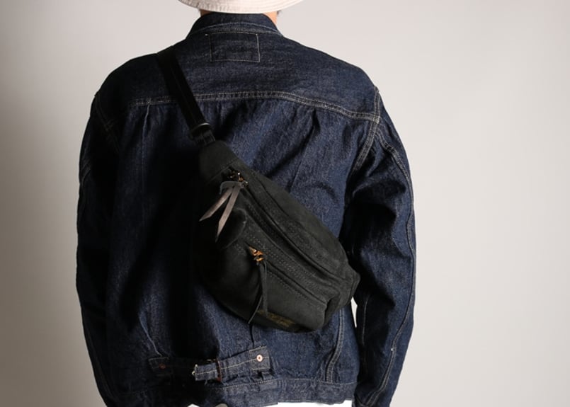 WESTRIDE/ウエストライド】 LADY BUG BAG COWHIDE BLACK |