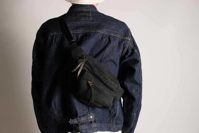 WESTRIDE/ウエストライド】 LADY BUG BAG COWHIDE BLACK |